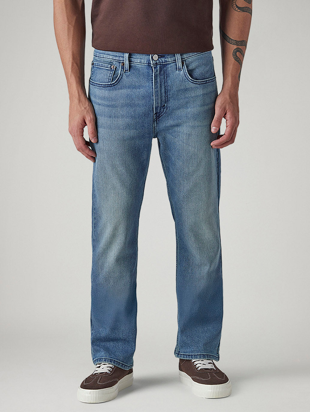 Men's 517 Light Indigo Bootcut Fit Mid Rise Jeans - front View