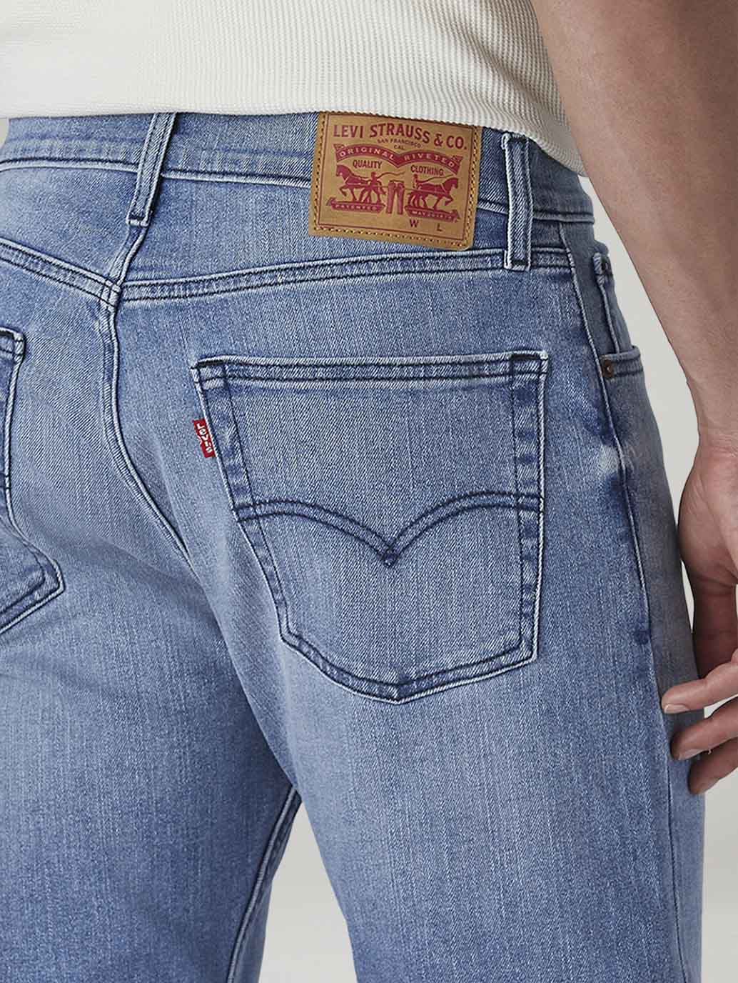 Men's 517 Light Indigo Bootcut Fit Mid Rise Kooltex Jeans - Detail View