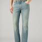 Men's 517 Blue Bootcut Fit Mid Rise Performance Jeans - Front View