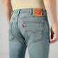 Men's 517 Blue Bootcut Fit Mid Rise Performance Jeans - Detail View