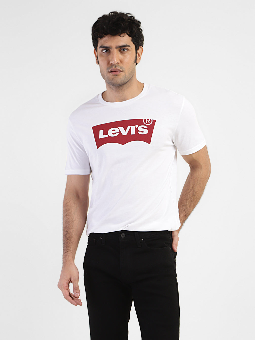 Men's Brand Logo Crew Neck T-shirt