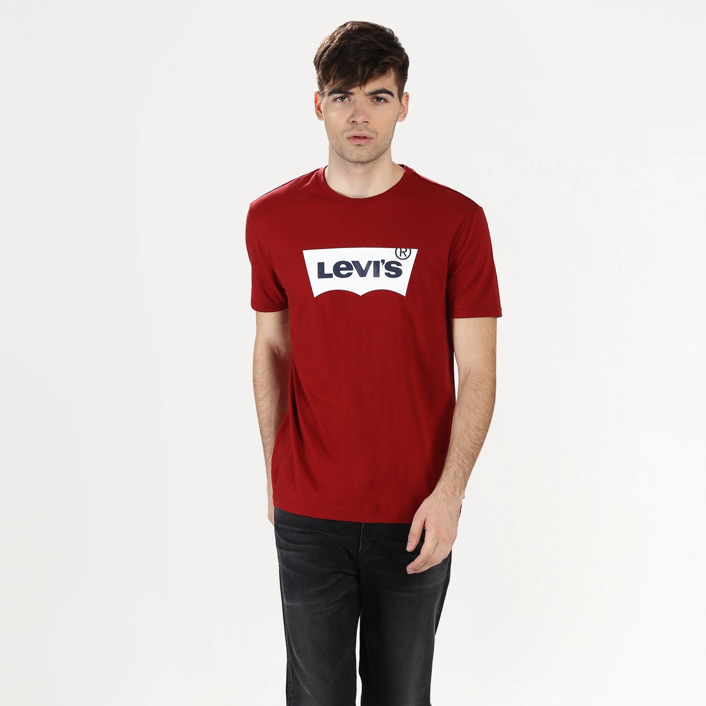 Men's Brand Logo Crew Neck T-shirt