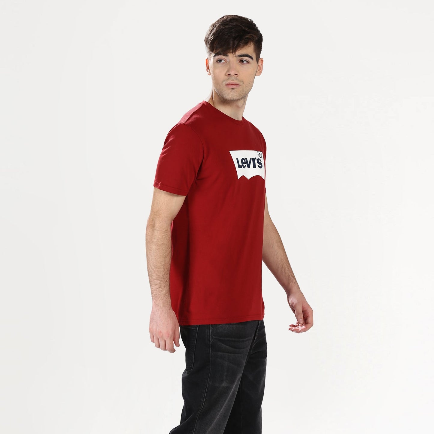 Men's Brand Logo Crew Neck T-shirt