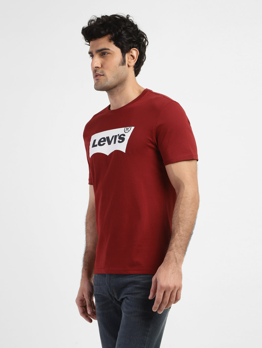 Men's Brand Logo Crew Neck T-shirt