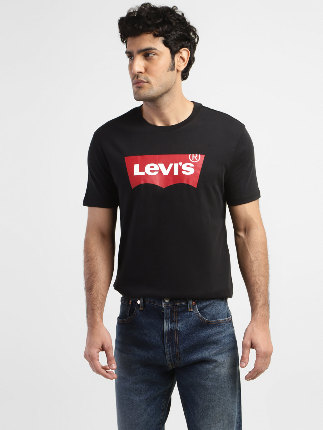 Men's Brand Logo Crew Neck T-shirt - 59053787-e431-4f70-b313-104846d1e3ad View