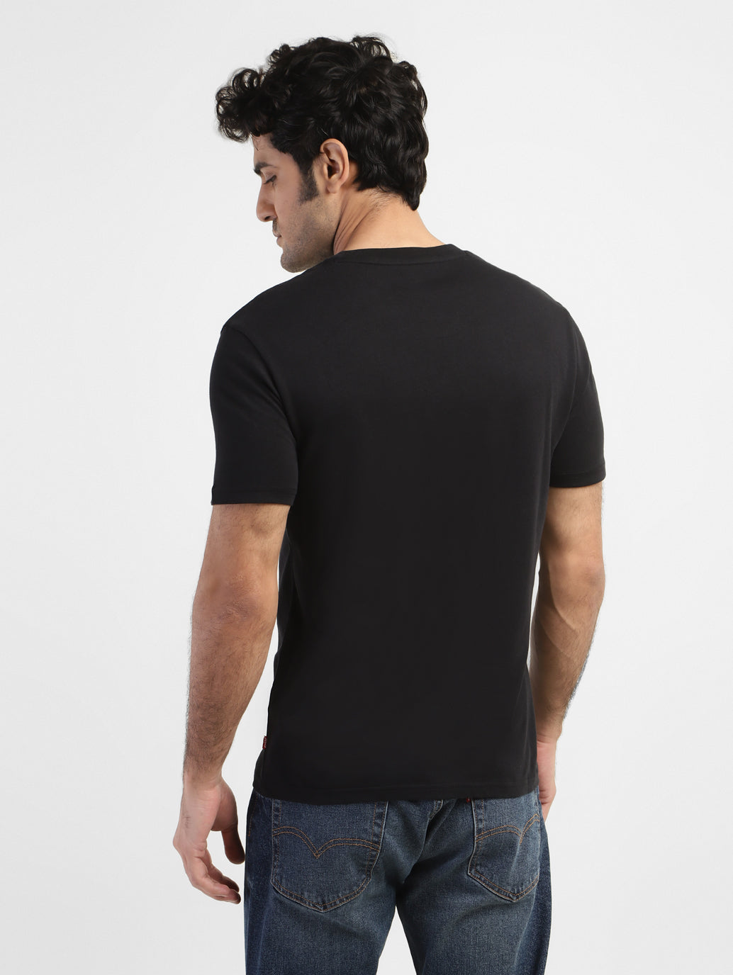 Men's Brand Logo Crew Neck T-shirt - 57bc216d-6add-45bf-8b8d-dae273ae63f2 View