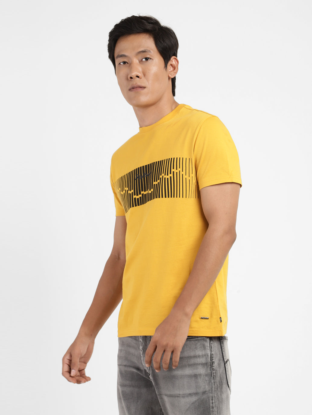 Men's Graphic Print Crew Neck T-shirt - f091d524-5f05-4dcd-9ae5-c599dca8f4a9 View