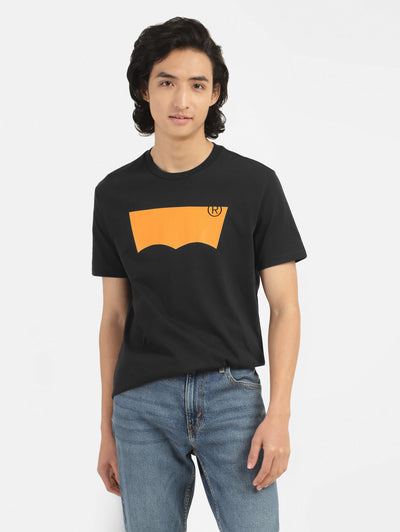 levi's Men's Brand Logo Crew Neck T-shirt Black-picture-45