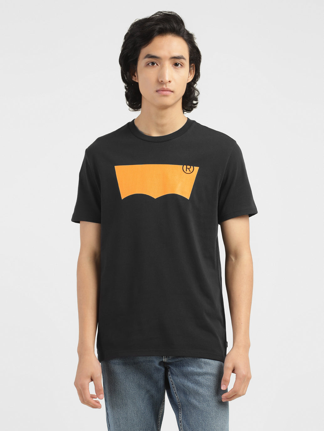 Men's Brand Logo Crew Neck T-shirt - 40ca713c-6d29-4f50-a1ba-00929a65136d View
