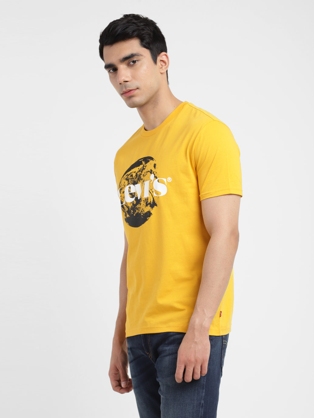 Men's Graphic Print Slim Fit T-shirt