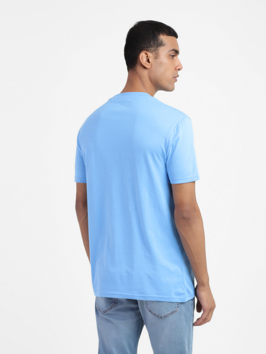 T-shirt graphic crewneck tee bleu homme - Levi's