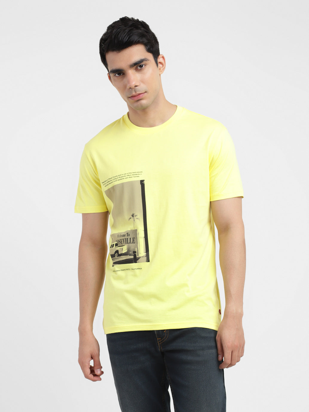 Men's Slim Fit Crew Neck T-Shirt