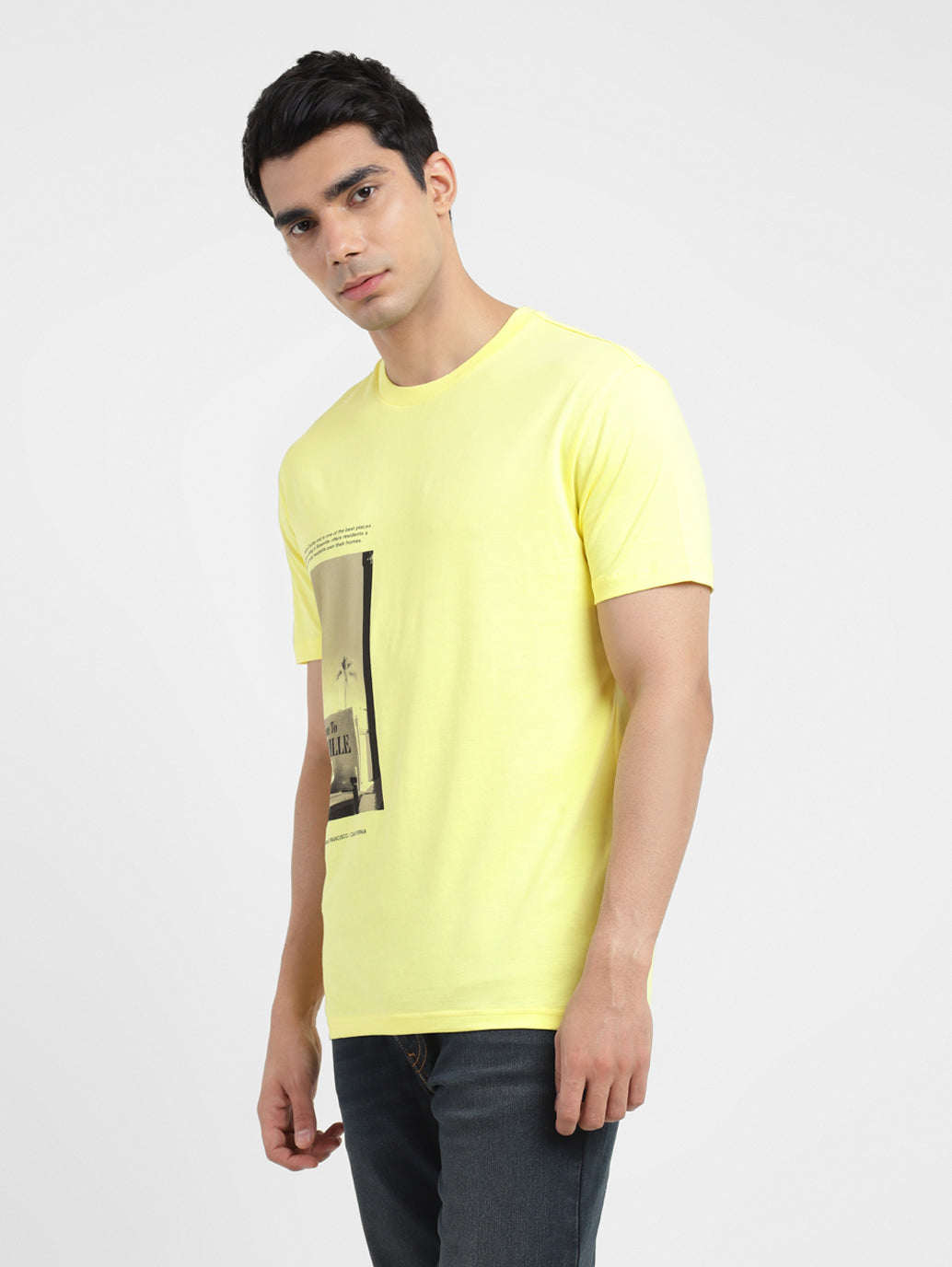 Men's Regular Fit  Crew Neck T-Shirt