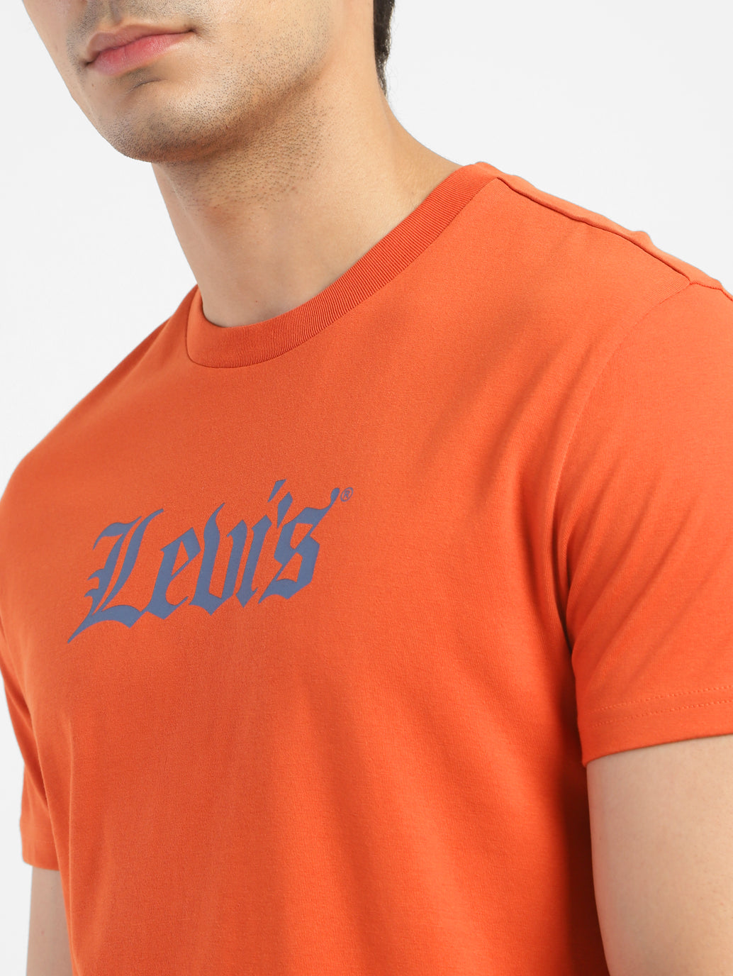 Men's Brand Logo Crew neck T-shirt