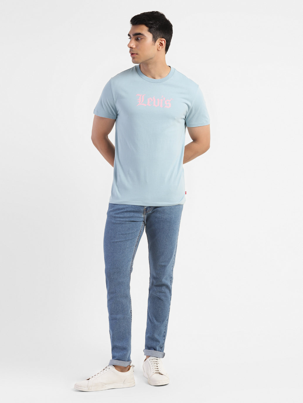 Men's Brand Logo Crew Neck T-shirt