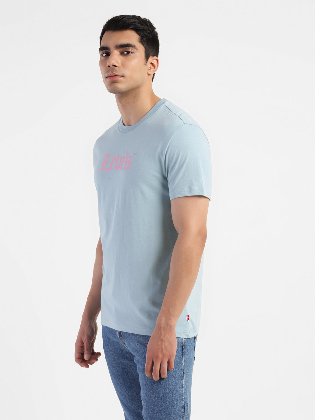 Men's Brand Logo Crew Neck T-shirt