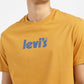 Men's Brand Logo Round Neck T-shirt