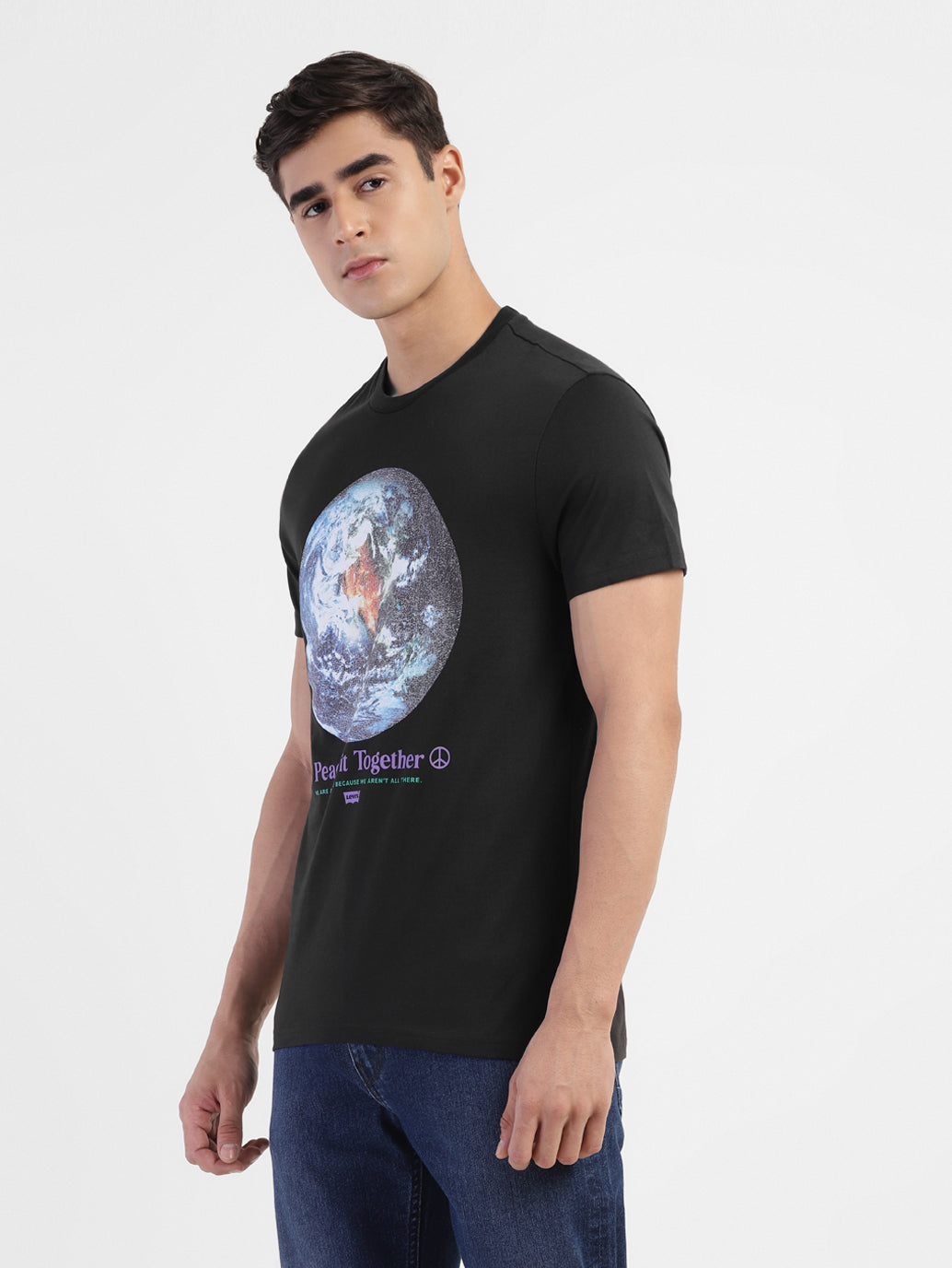 Men's Graphic Print Slim Fit T-shirt