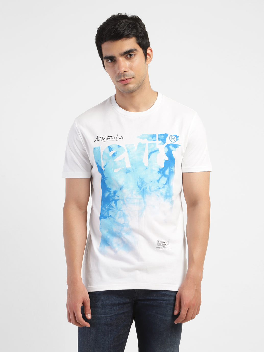 Men's Graphic Print Slim Fit T-shirt - 045b70fd-cce3-4e0e-a800-0c5743c3ecd2 View