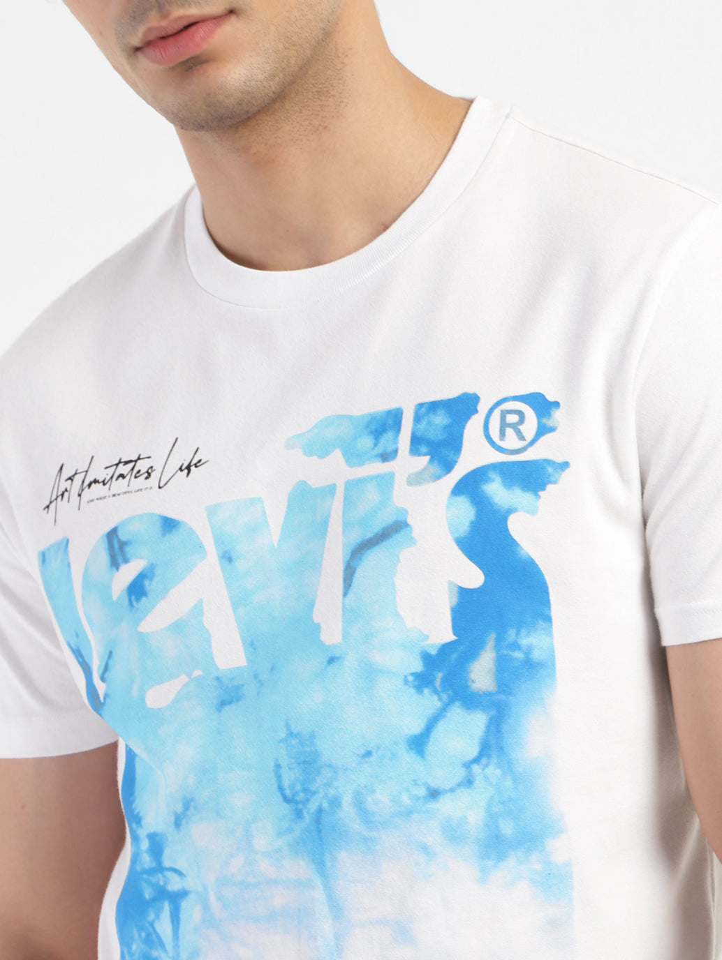 Men's Graphic Print Slim Fit T-shirt - 5522d144-bd6e-40ce-8b46-1c4fade05ccc View