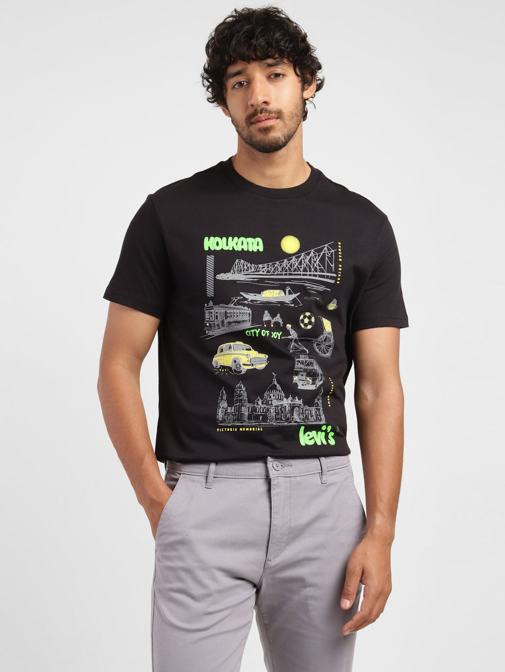 Men's Graphic Print Regular Fit T-shirt