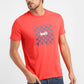 Men's Graphic Print Slim Fit T-shirt Red - aae2f2dd-08e9-4081-9e04-3069e05dad0a View
