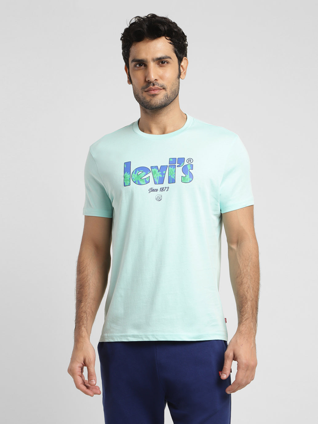 Men's Brand Logo Slim Fit T-shirt