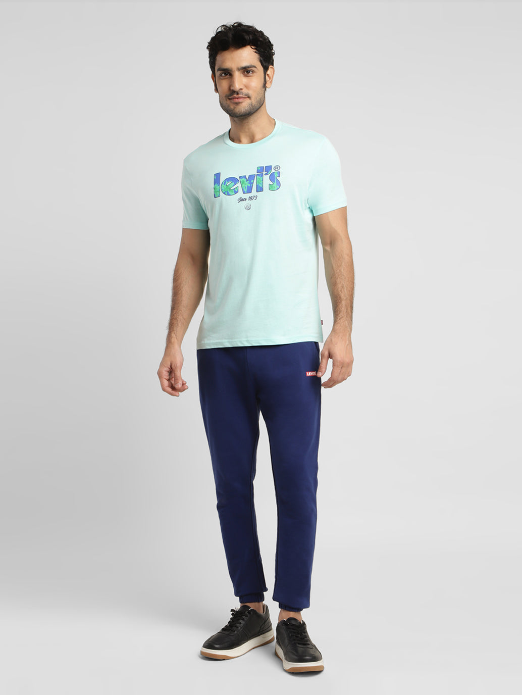 Men's Brand Logo Regular Fit T-shirt