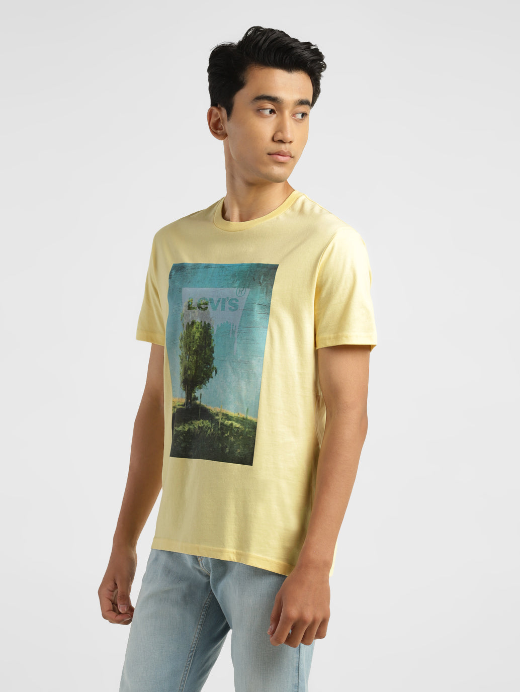 Men's Graphic Print Crew Neck T-shirt - c7c1679b-de3a-45bf-8e2e-0bded22d619f View