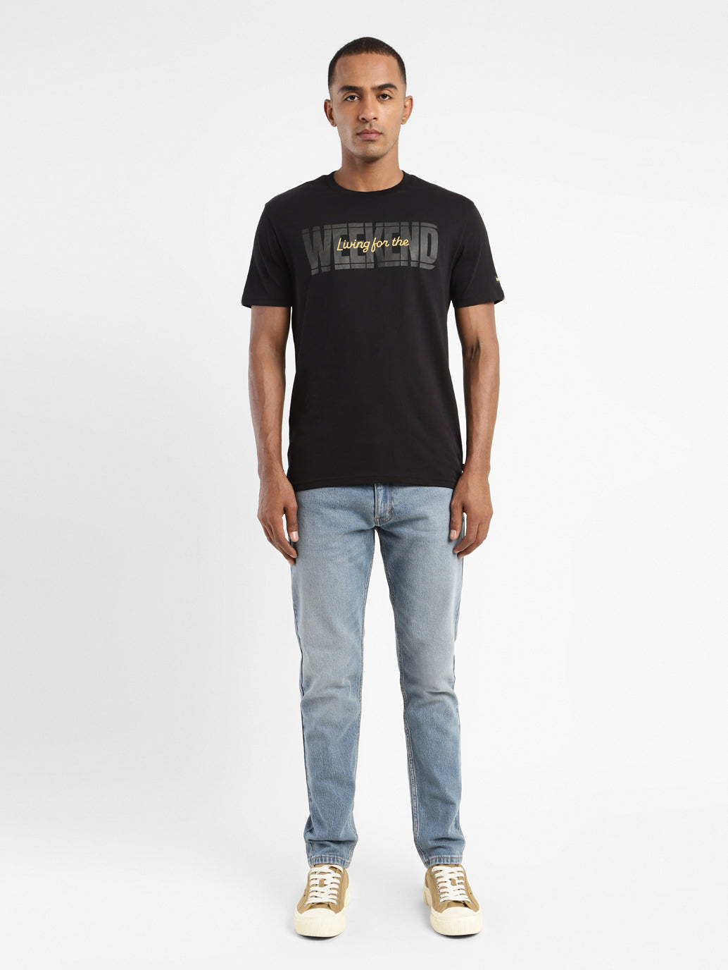 Calvin Klein Jeans Typography Men Round Neck Black T-Shirt - Buy Calvin  Klein Jeans Typography Men Round Neck Black T-Shirt Online at Best Prices  in India