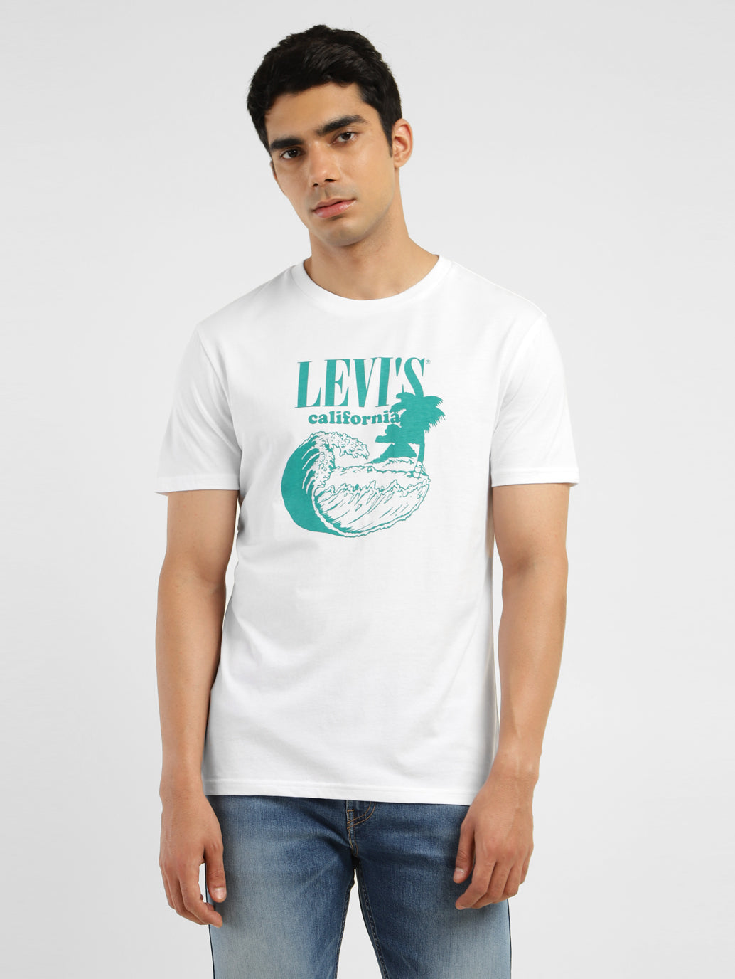 Men's Brand Logo Crew Neck T-shirt