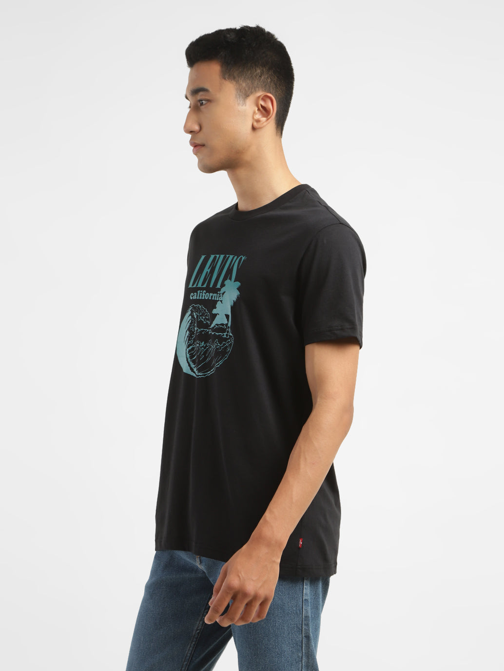 Men's Brand Logo Crew Neck T-shirt