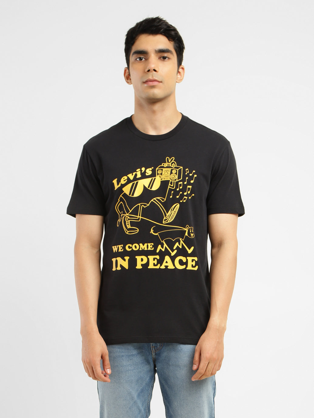 Men's Graphic Crew Neck T-shirt