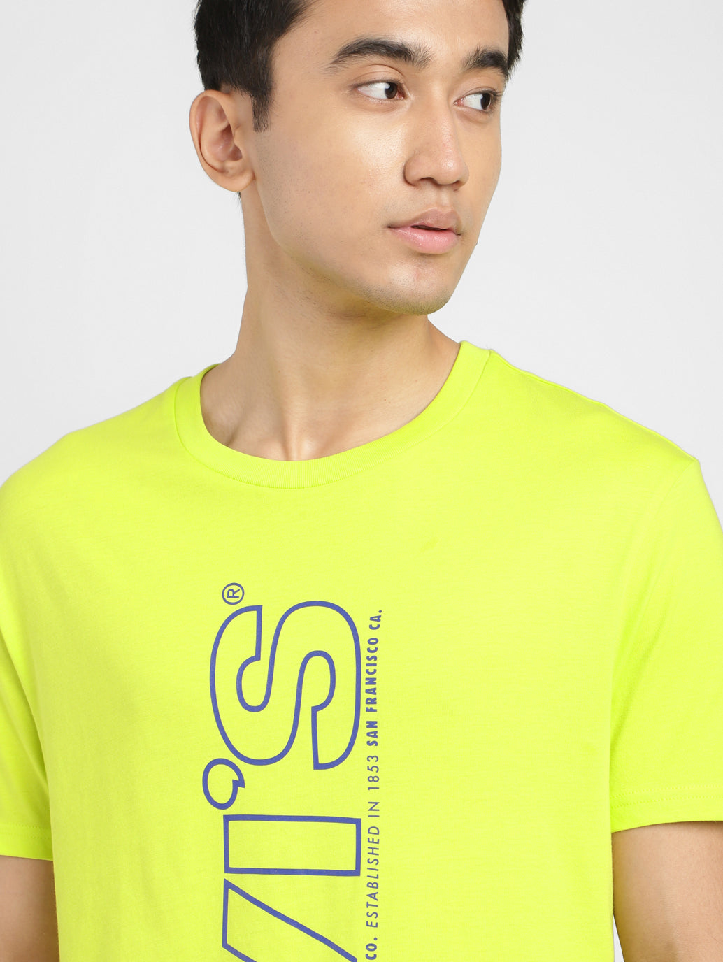 Men's Brand Logo Crew Neck T-shirt