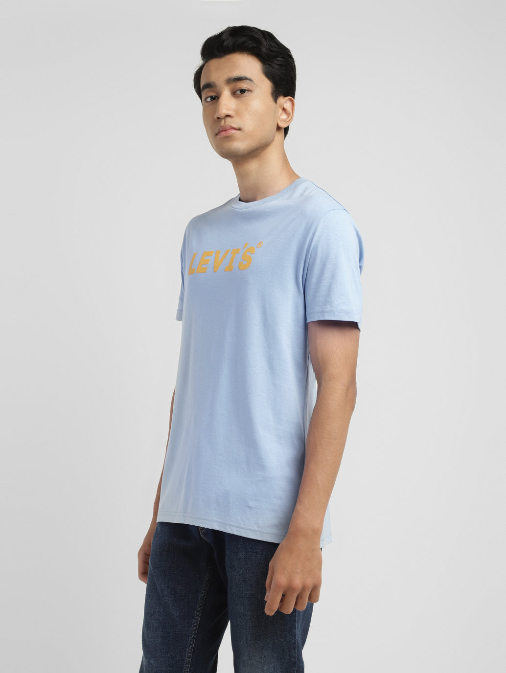 Men's Brand Logo Slim Fit T-shirt