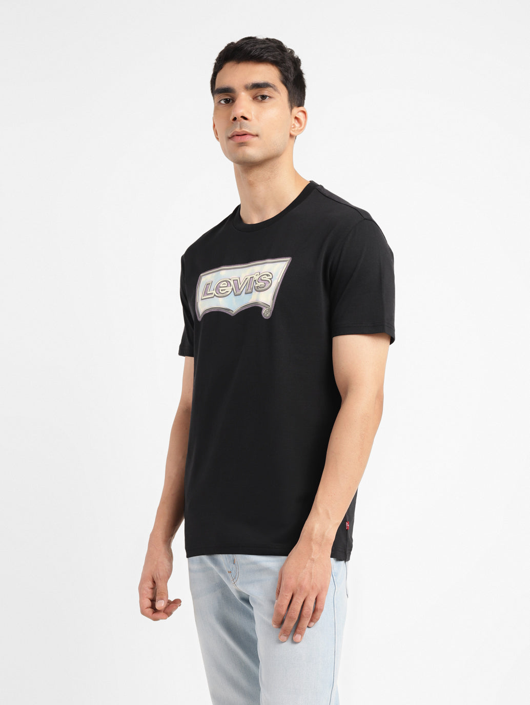 Men's Brand Logo Slim Fit T-shirt