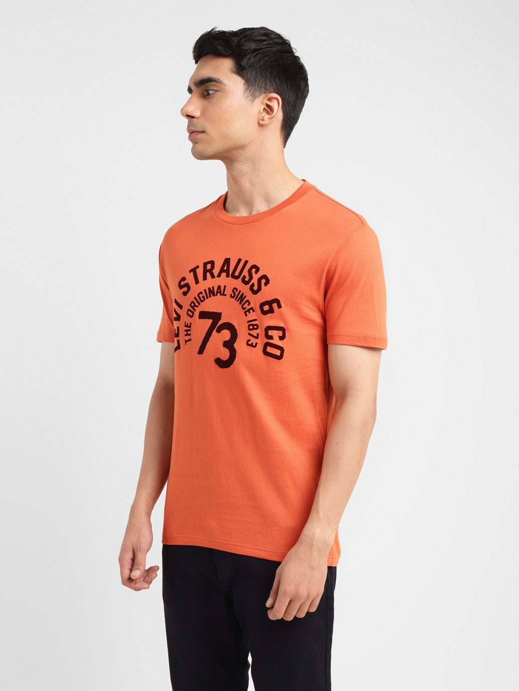 Men's Typographic Print Slim Fit T-shirt – Levis India Store