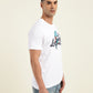 Men's Graphic Print Crew Neck T-shirt