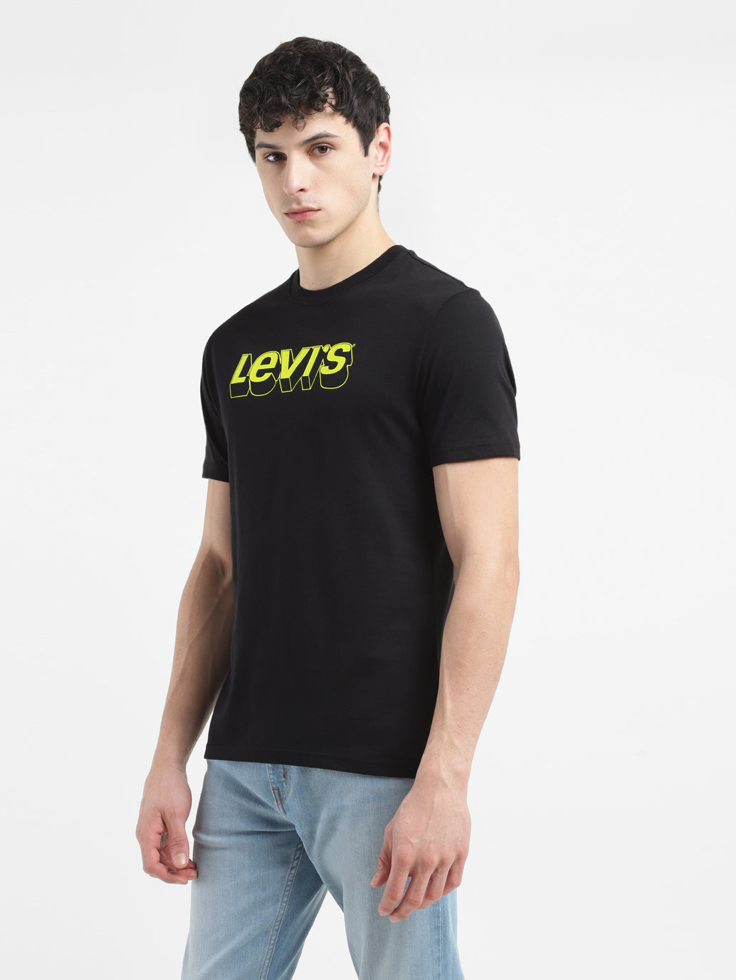 Men's Brand Logo Crew Neck T-Shirt