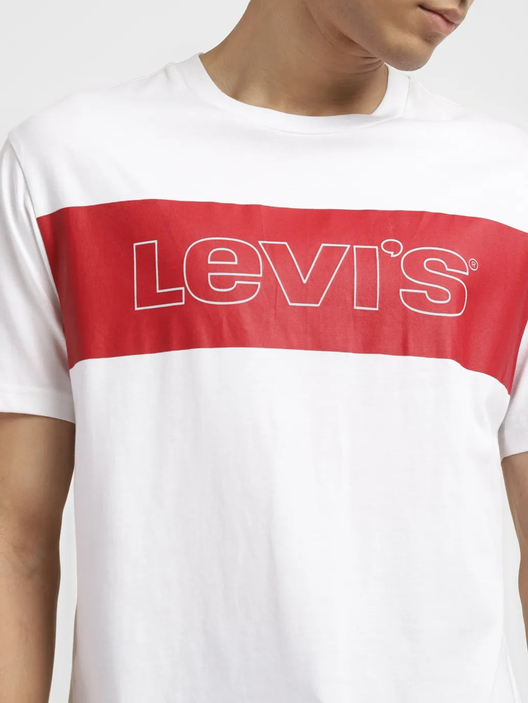 Men s Brand Logo Slim Fit T shirt Levis India Store