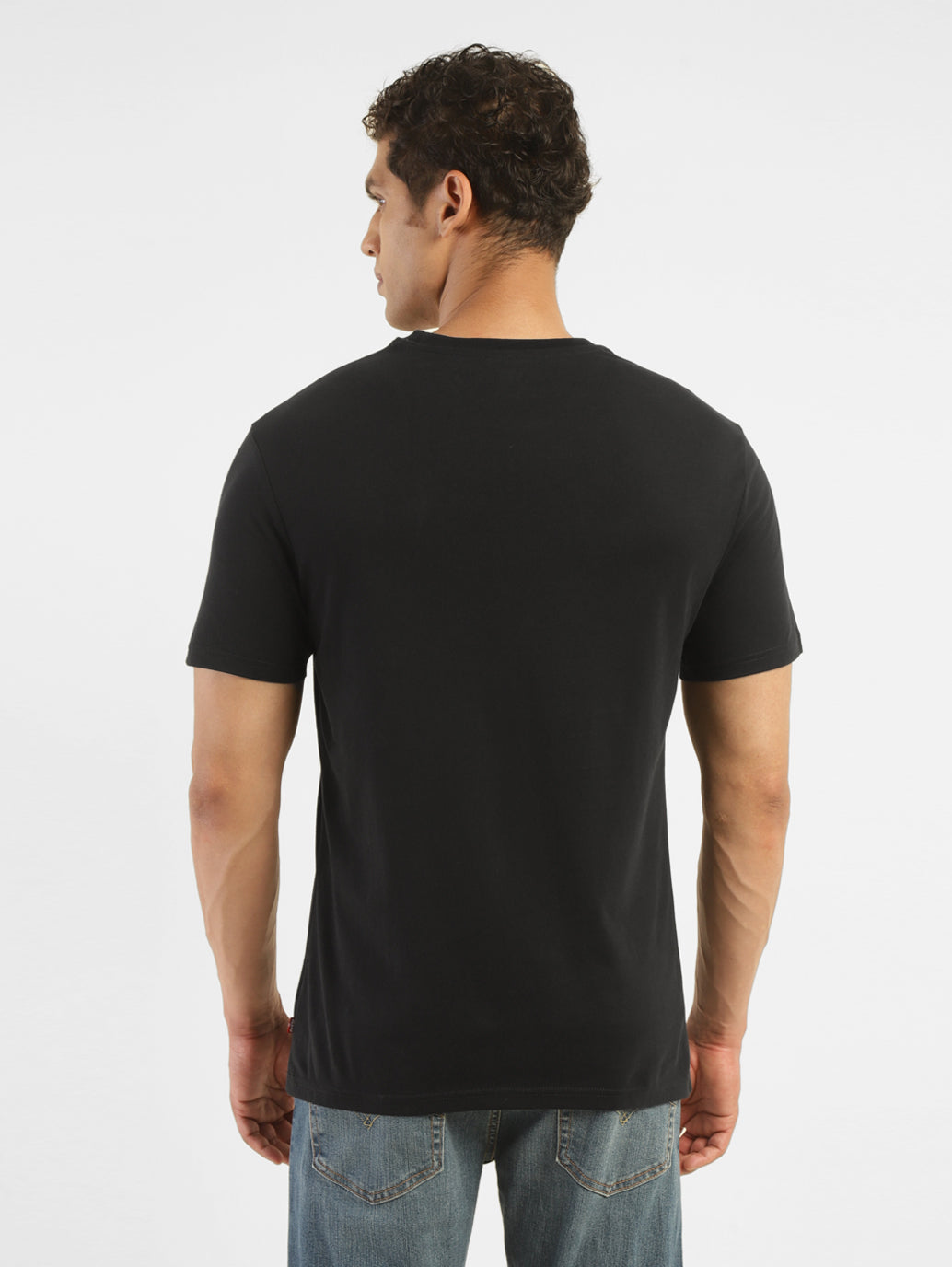 Men's Brand Logo Slim Fit T-Shirt