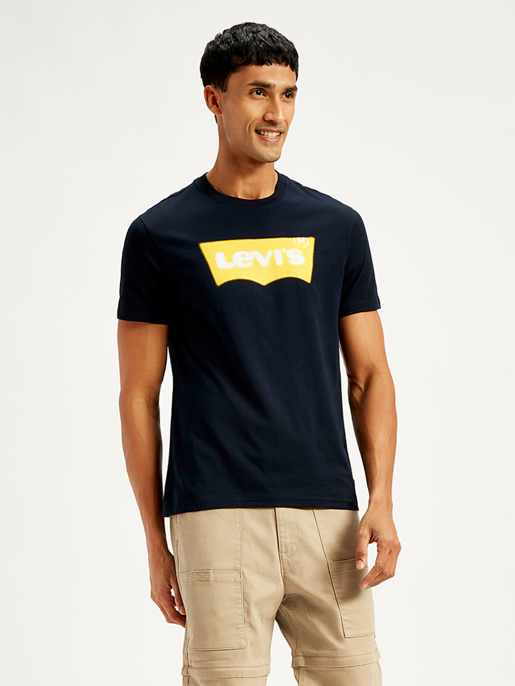 Men's Brand Logo Slim Fit T-Shirt