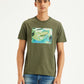 Men's Graphic Print Regular Fit T-Shirt