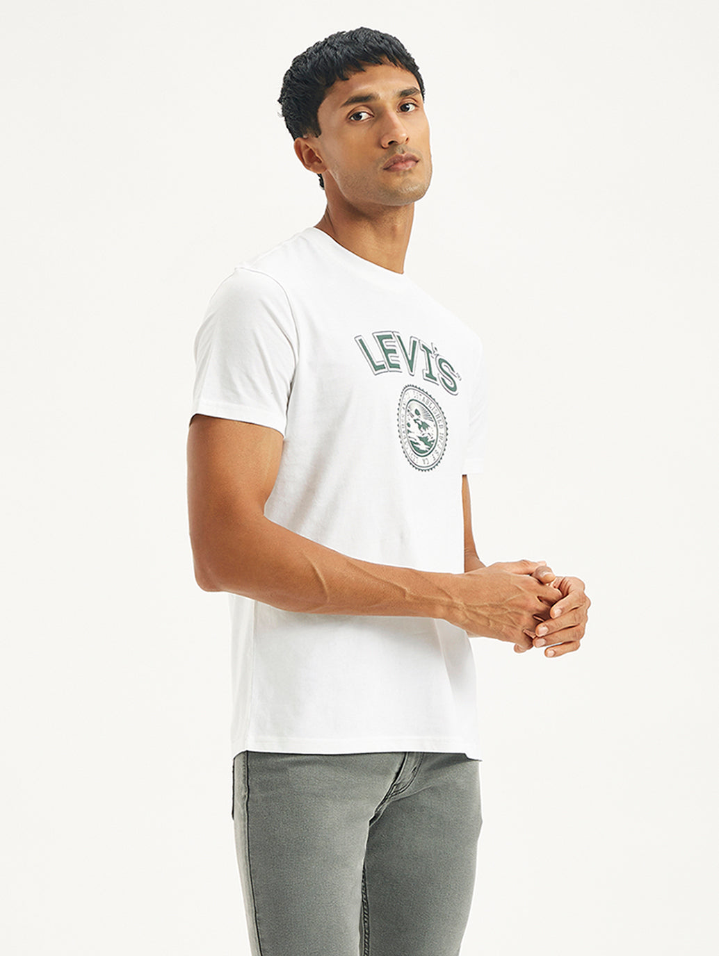 Men's Graphic Print Slim Fit T-Shirt