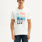 Men's Graphic Print Slim Fit T-Shirt - Front View