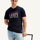 Men's Typographic Print Slim Fit T-shirt