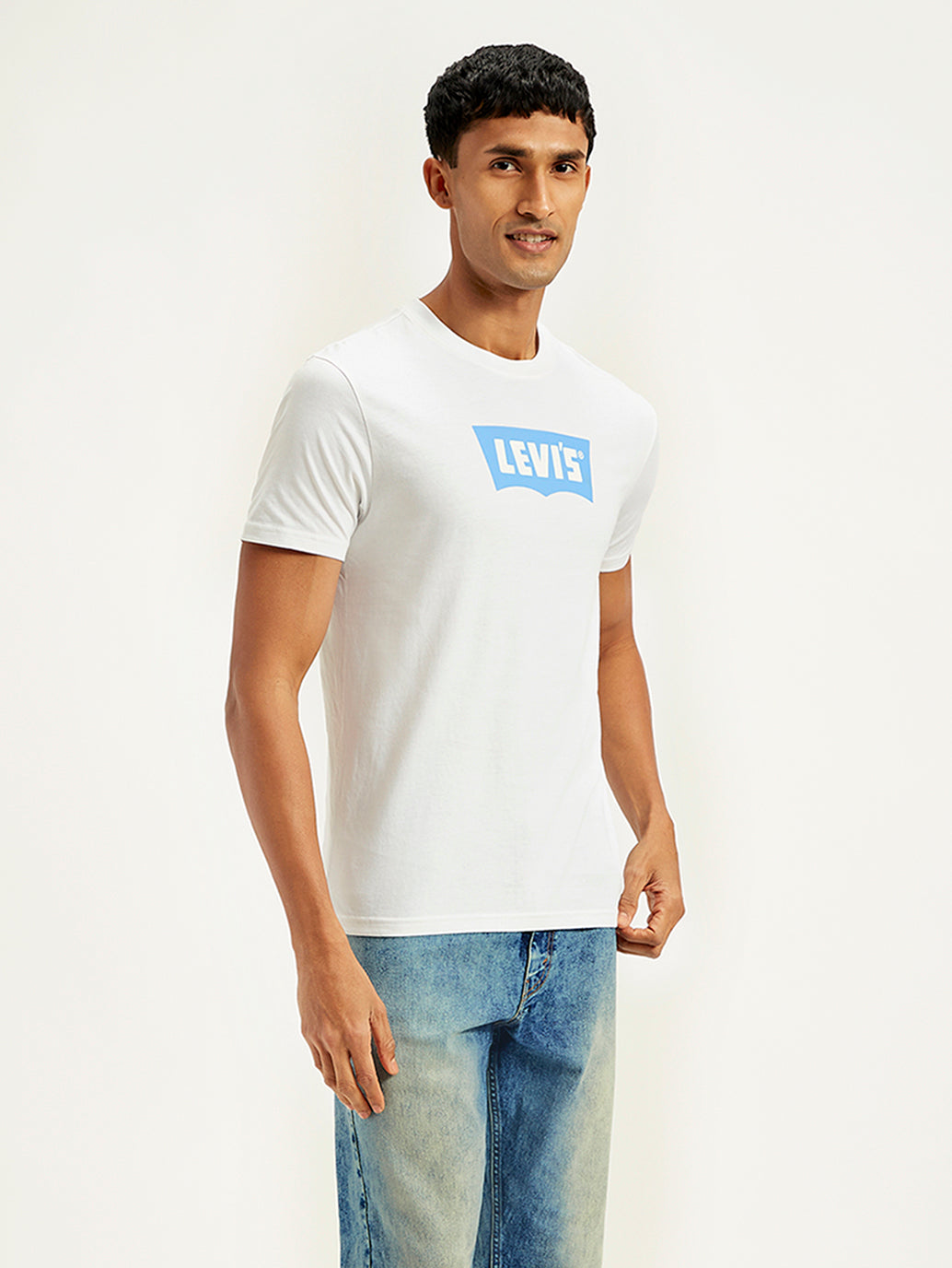 Men's Brand Logo Slim Fit T-Shirt