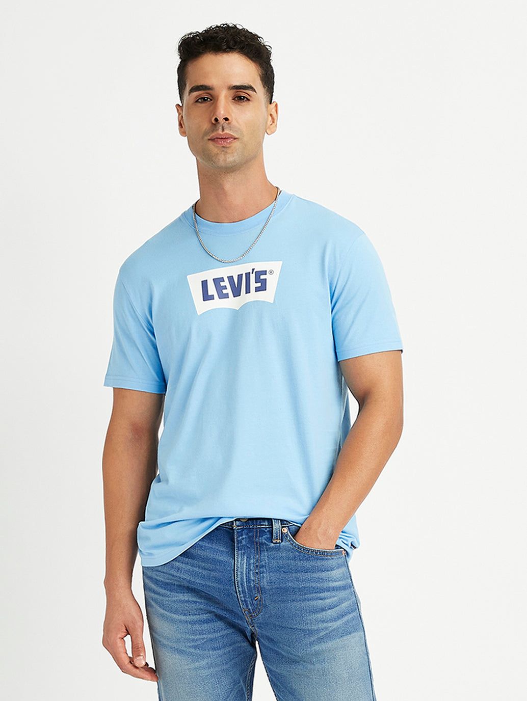 Men's Brand Logo Slim Fit T-Shirt