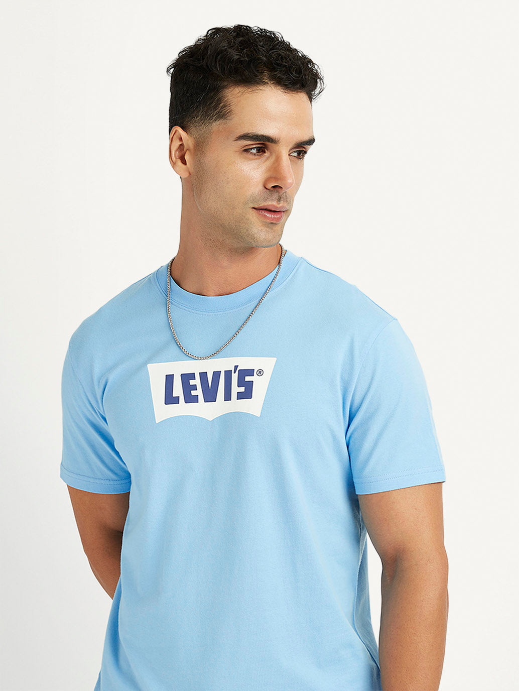 Men's Brand Logo Slim Fit T-Shirt