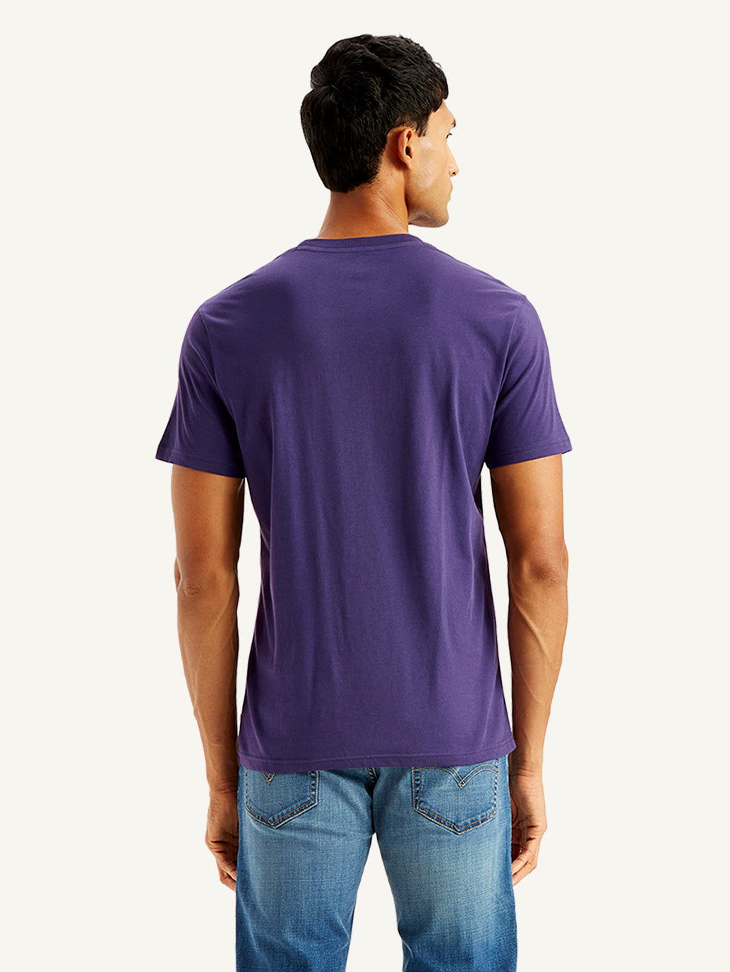 Men's Brand Logo Regular Fit T-Shirt